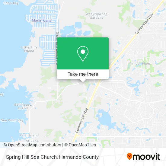 Spring Hill Sda Church map