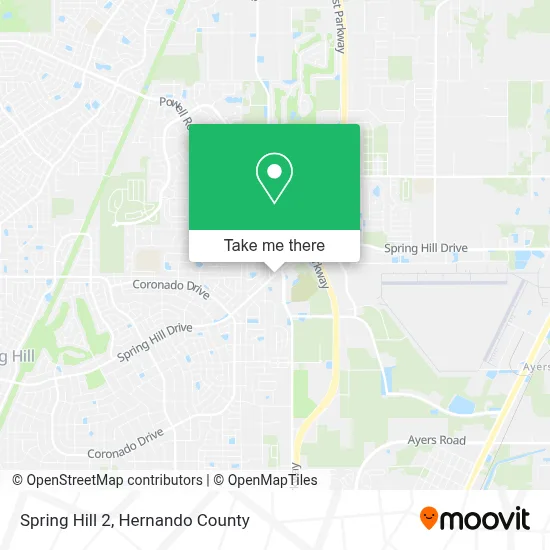 Spring Hill 2 map