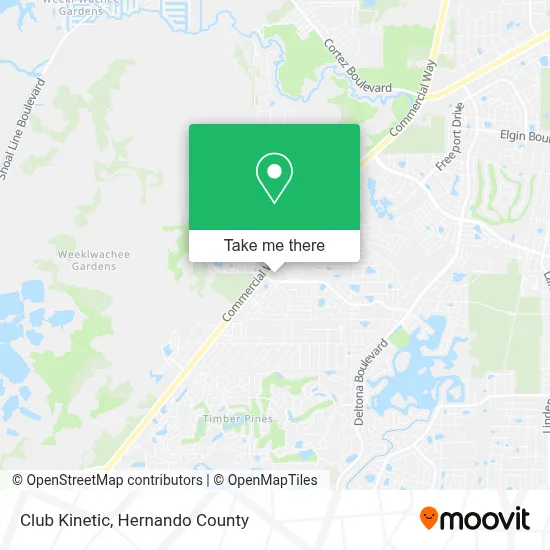 Club Kinetic map
