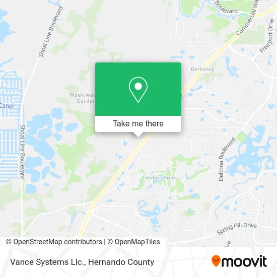 Vance Systems Llc. map