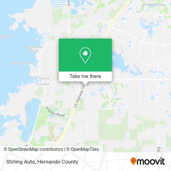 Stirling Auto map