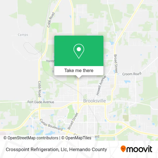 Crosspoint Refrigeration, Llc map