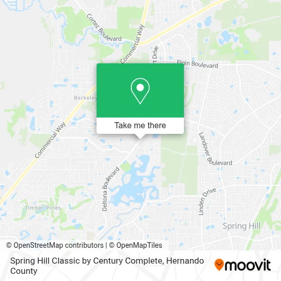 Spring Hill Classic by Century Complete map