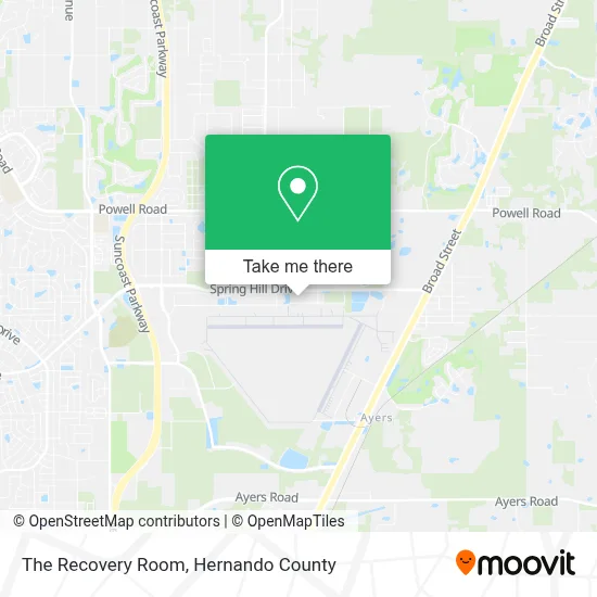 The Recovery Room map