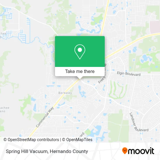 Spring Hill Vacuum map