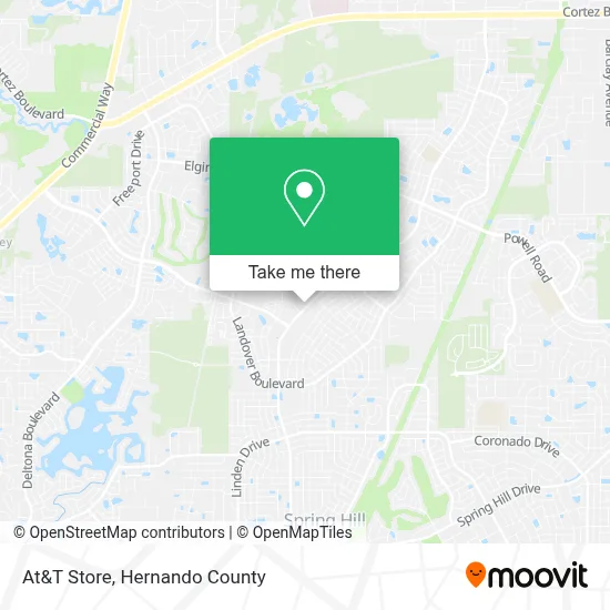 At&T Store map