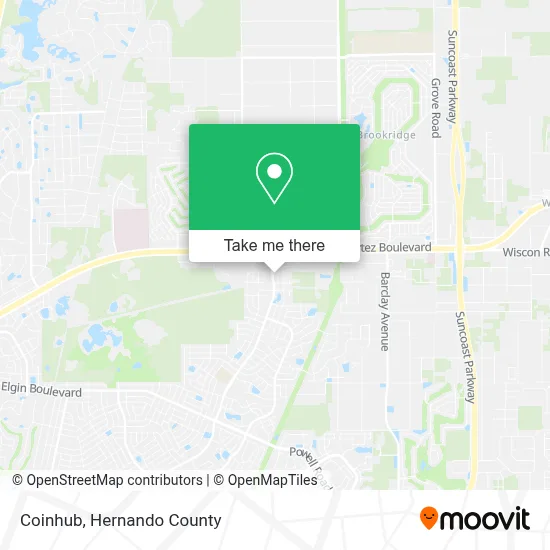 Coinhub map