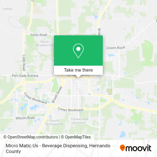 Micro Matic Us - Beverage Dispensing map