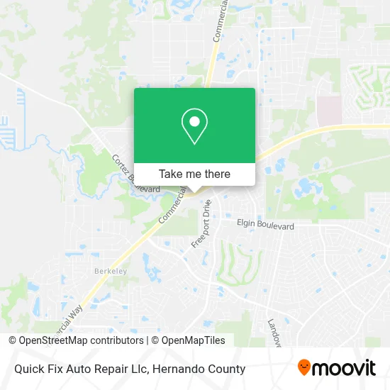 Quick Fix Auto Repair Llc map