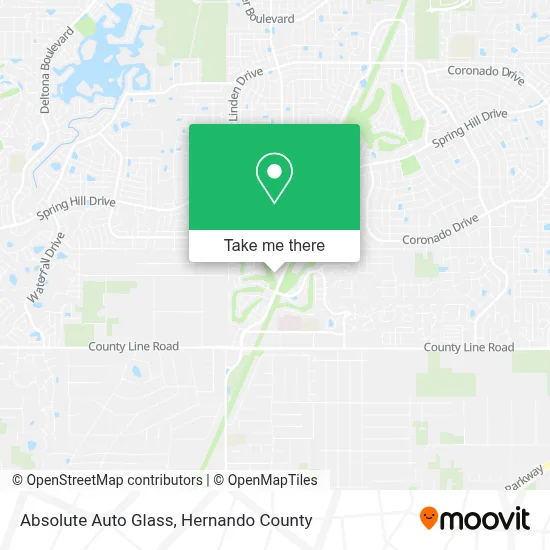 Absolute Auto Glass map