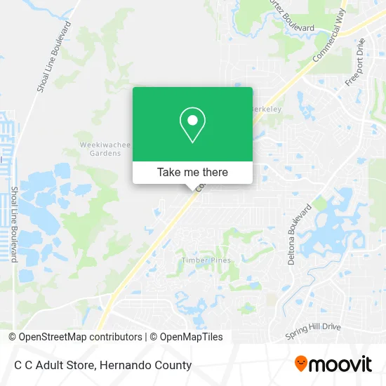 C C Adult Store map