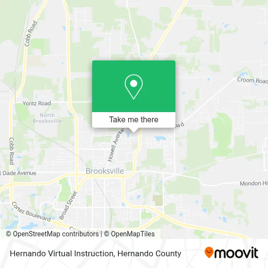 Hernando Virtual Instruction map
