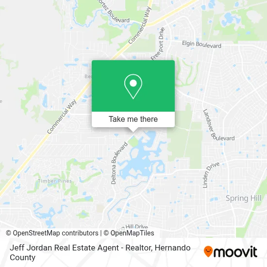Jeff Jordan Real Estate Agent - Realtor map