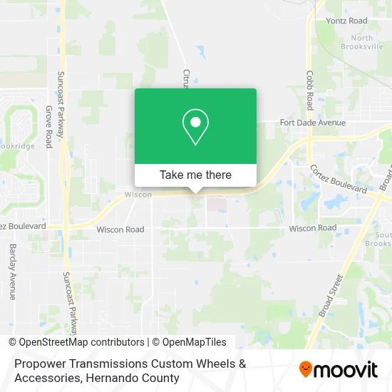 Propower Transmissions Custom Wheels & Accessories map