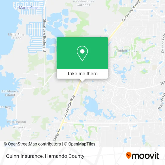 Quinn Insurance map