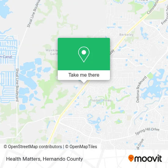 Health Matters map