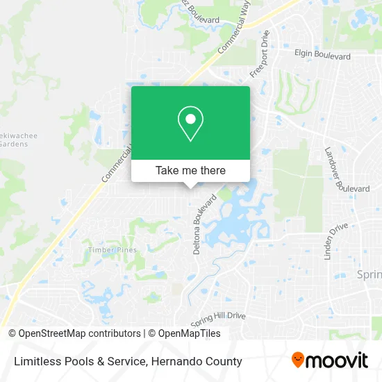 Limitless Pools & Service map