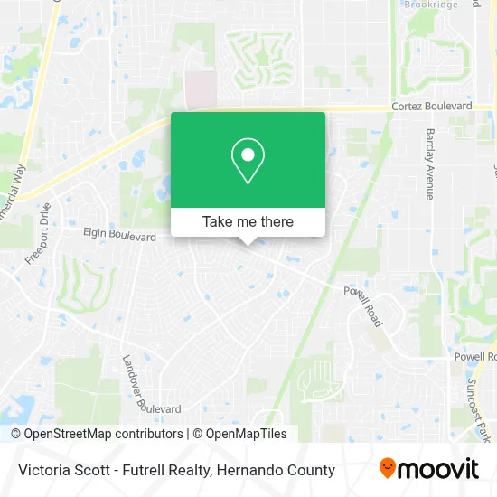 Victoria Scott - Futrell Realty map