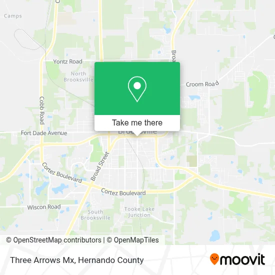 Three Arrows Mx map
