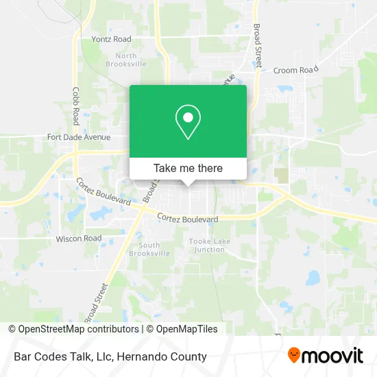 Bar Codes Talk, Llc map