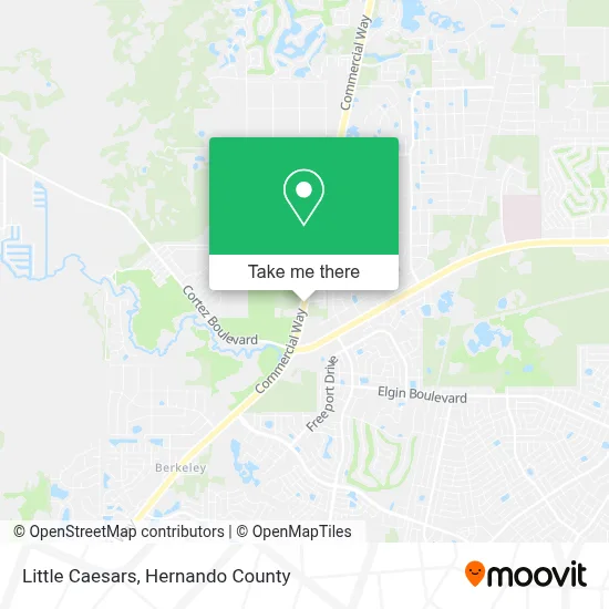 Little Caesars map