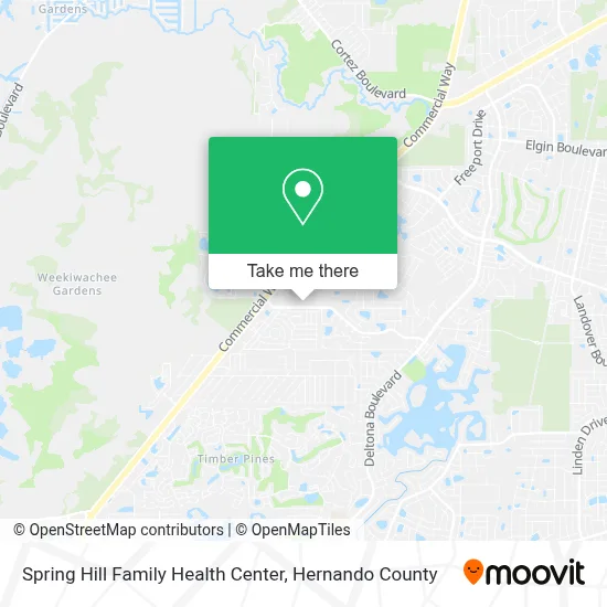 Spring Hill Family Health Center map
