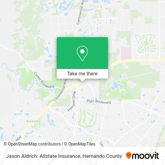 Jason Aldrich: Allstate Insurance map