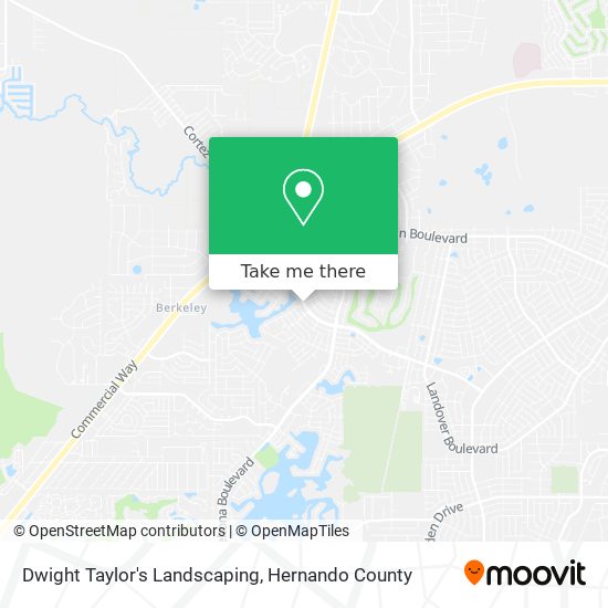 Dwight Taylor's Landscaping map