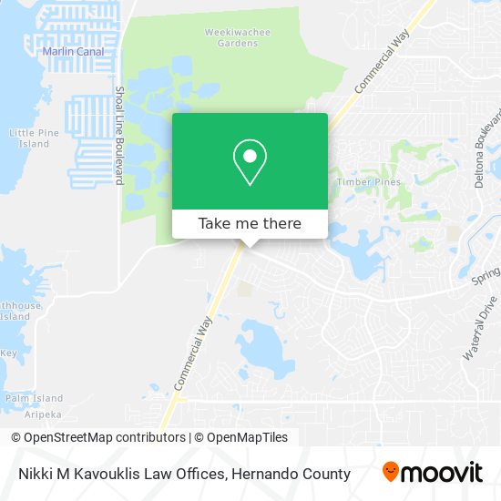 Nikki M Kavouklis Law Offices map