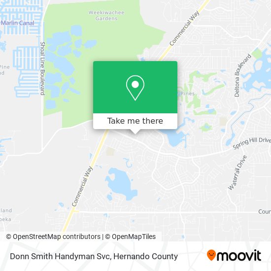 Mapa de Donn Smith Handyman Svc