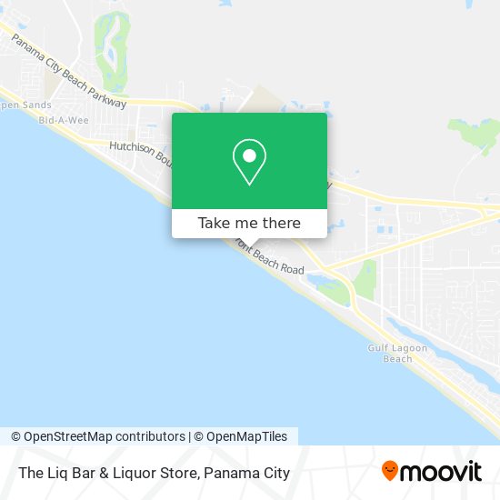 The Liq Bar & Liquor Store map