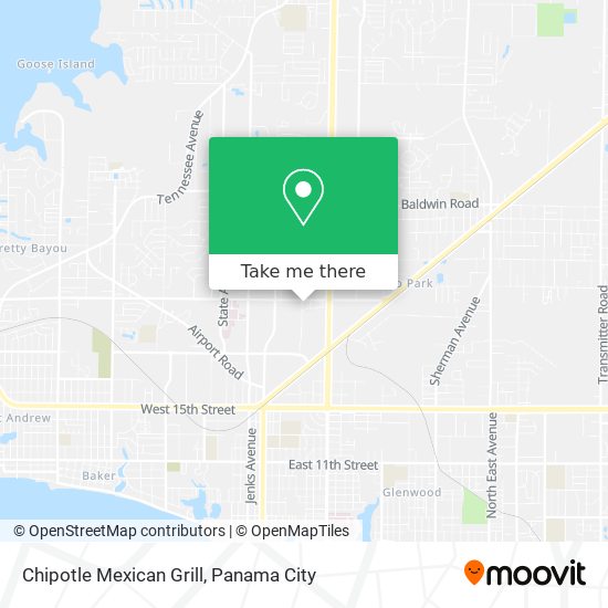 Mapa de Chipotle Mexican Grill