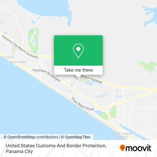 United States Customs And Border Protection map