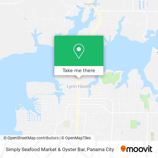 Mapa de Simply Seafood Market & Oyster Bar