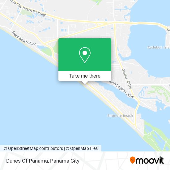Mapa de Dunes Of Panama