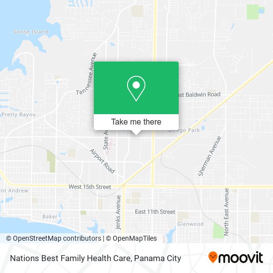 Mapa de Nations Best Family Health Care