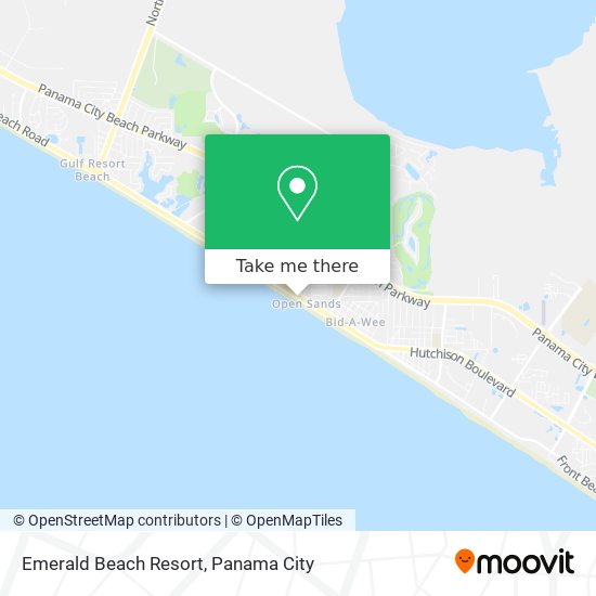 Mapa de Emerald Beach Resort