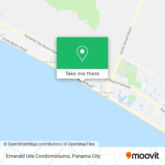 Mapa de Emerald Isle Condominiums