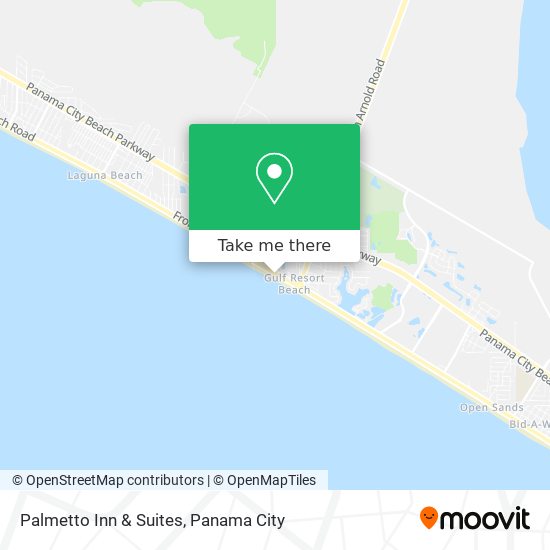 Palmetto Inn & Suites map