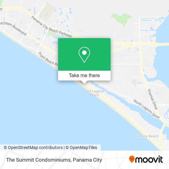 The Summit Condominiums map