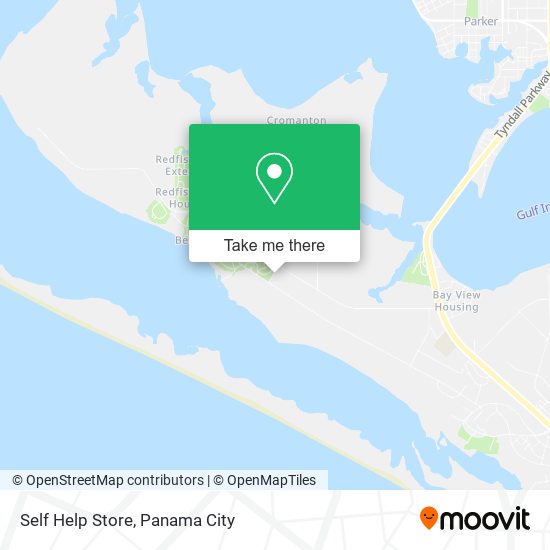 Mapa de Self Help Store