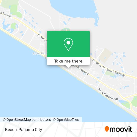 Beach map