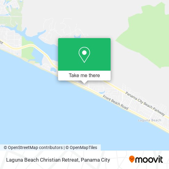 Laguna Beach Christian Retreat map