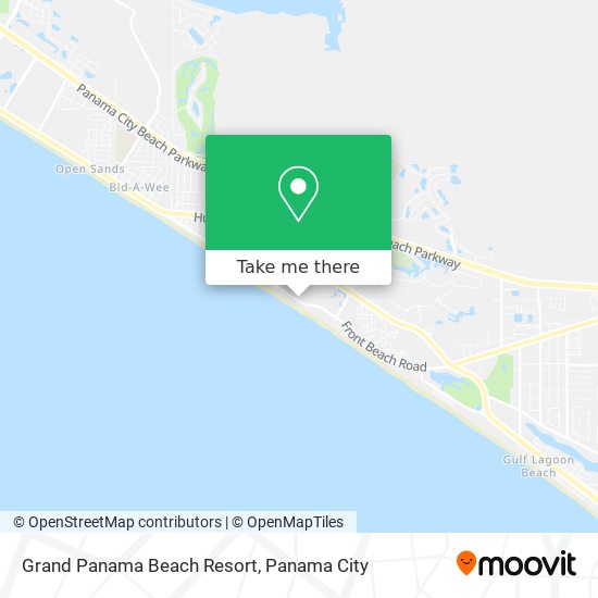 Grand Panama Beach Resort map