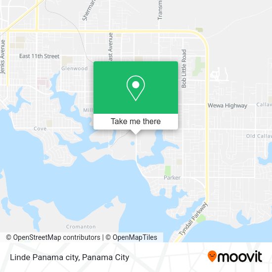 Linde Panama city map