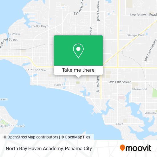 North Bay Haven Academy map