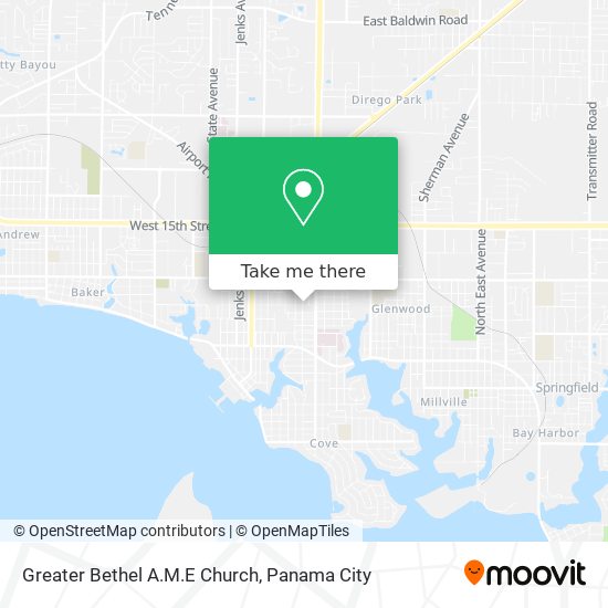 Greater Bethel A.M.E Church map