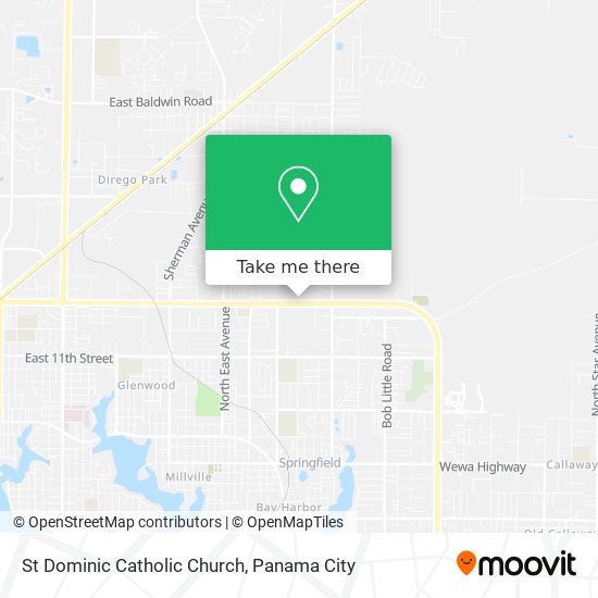 Mapa de St Dominic Catholic Church