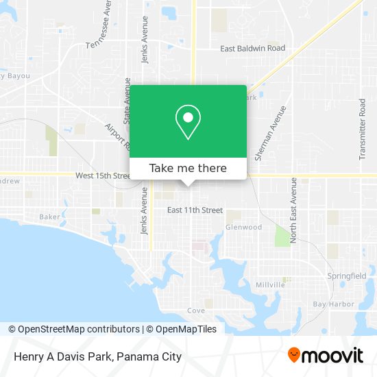 Henry A Davis Park map