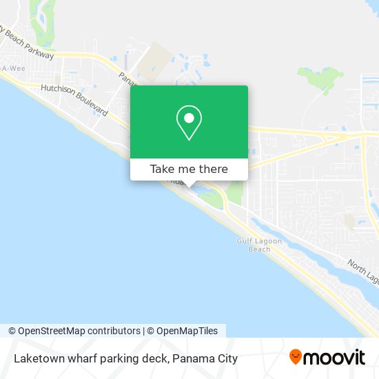 Laketown wharf parking deck map